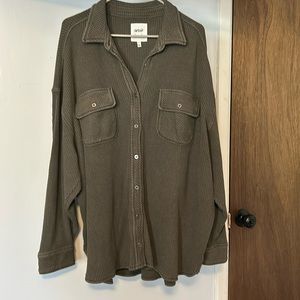 aerie lumberjane shacket